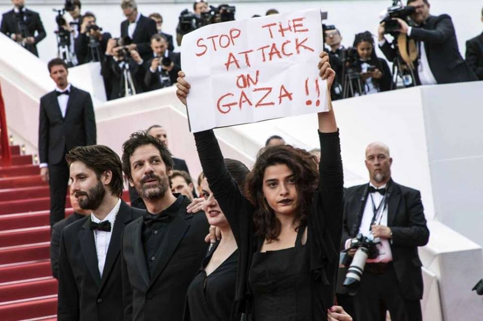 مجزرة غزة تحضر في مهرجان "كان" السينمائي