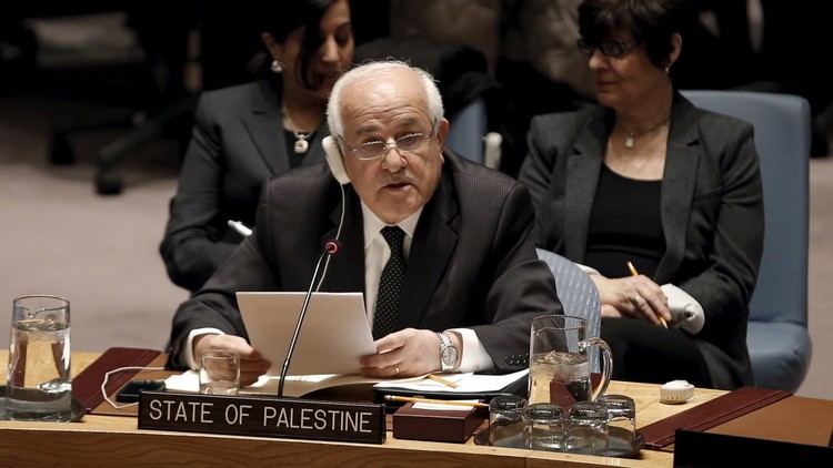 "منصور" يدعو المجتمع الدولي لاتخاذ موقف حازم ضد التصعيد الإسرائيلي بحق الشعب الفلسطيني