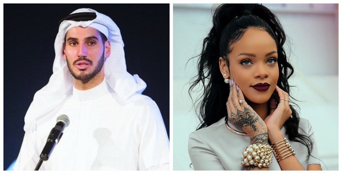 شاهدوا : مشادة كلامية بين ريهانا وحبيبها السعودي حسن جميل!