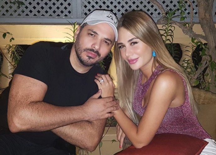 داليدا ببطن منتفخ .. فهل ينتظر رامي عياش مولوده الثاني؟