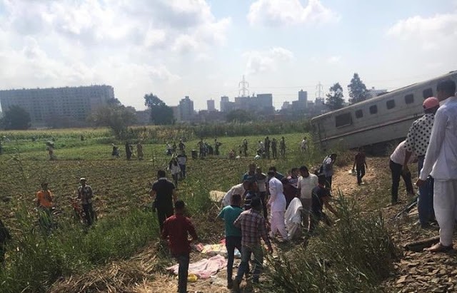 الكشف عن أعداد ضحايا حادث القطار بالإسكندرية