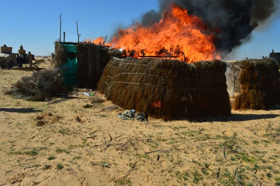 الجيش المصري يتمكن من القضاء على 3 تكفيريين شمال سيناء