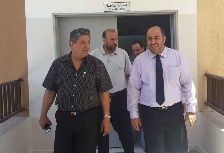 رسمياً.. الشرافي يتسلم مهامه كرئيس لجامعة الأقصى بغزة