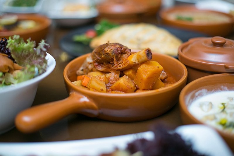 موزات الغنم مع القرع من المطبخ الأرمني