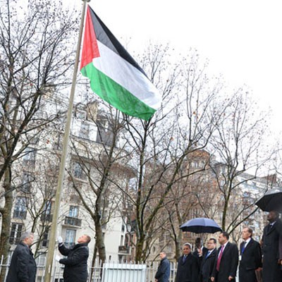 مدن فرنسية ترفع العلم الفلسطيني على مبانيها دعمًا للقضية الفلسطينية