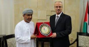 الحمد الله يستقبل رئيس اتحد كرة القدم العماني