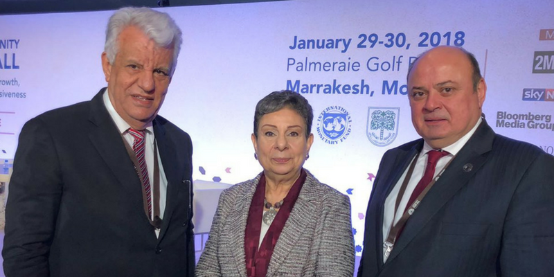 عشراوي تشارك في مؤتمر " فرصة للجميع" بالمغرب