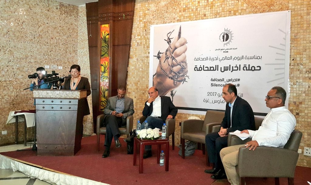 "إخراس الصحافة" حملة الكترونية تسلط الضوء على انتهاكات الاحتلال بحق الصحافة الفلسطينية