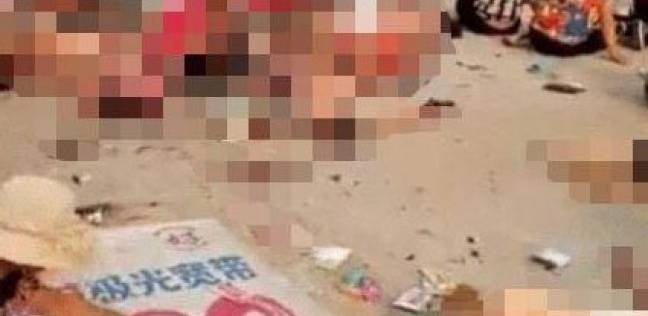 مقتل 7 أشخاص وجرح 59 آخرين بانفجار أمام مدرسة شرق الصين