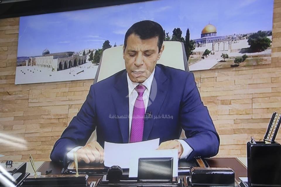 دحلان يدعو لتجاوز الخلافات واتخاذ كافة الإجراءات اللازمة لإنهاء الانقسام