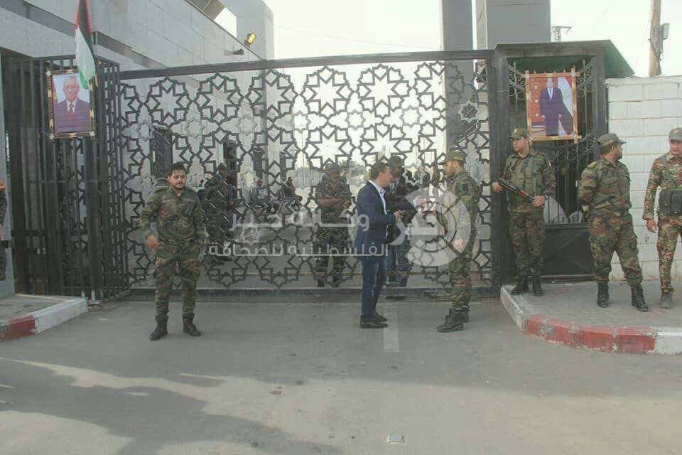بالصور: الأجهزة الأمنية بغزة تنتشر في محيط معبر رفح
