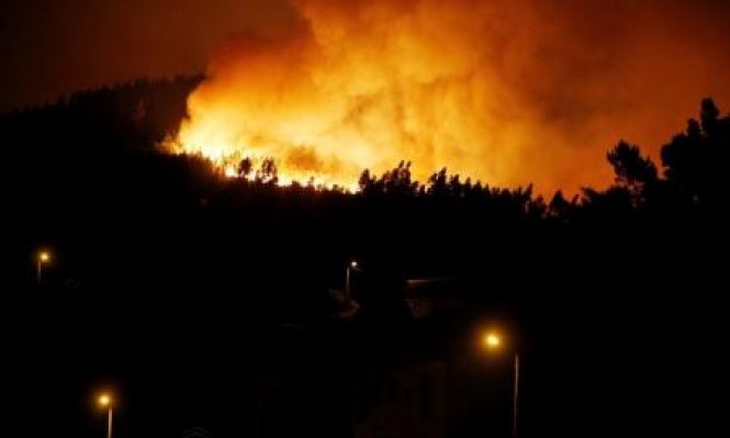 ارتفاع  حصيلة القتلى نتيجة حريق في البرتغال