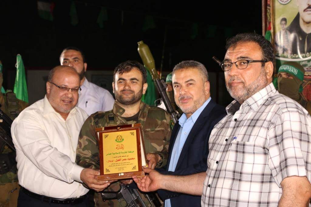 بالصور: حماس تقيم مهرجانًا على شرف المحرر الغول وسط القطاع
