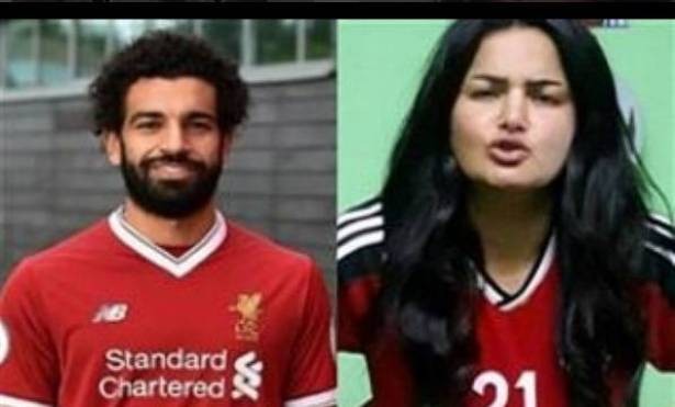 شاهد : الراقصة سما تتسبب بخلاف بين محمد صلاح وزوجته