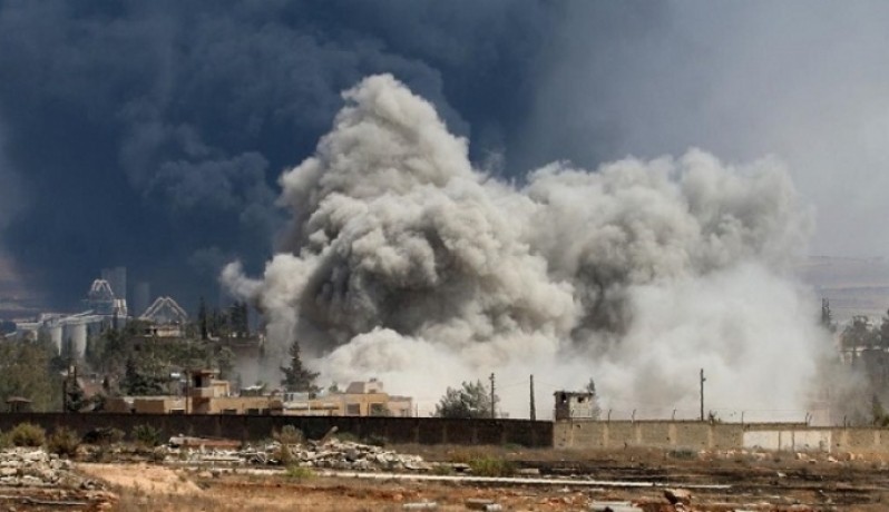 الاحتلال يقصف مطار المزة العسكري بدمشق