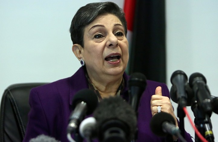 عشرواي تحث ألمانيا على الاعتراف بدولة فلسطين