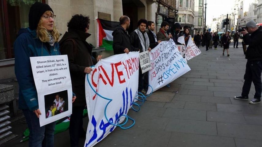 فلسطينيون بـ"تايلند" يحتجون على تجاهل الأمم المتحدة لحقوقهم