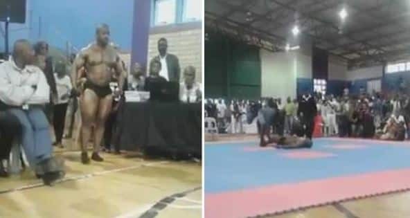 في مشهد مرعب