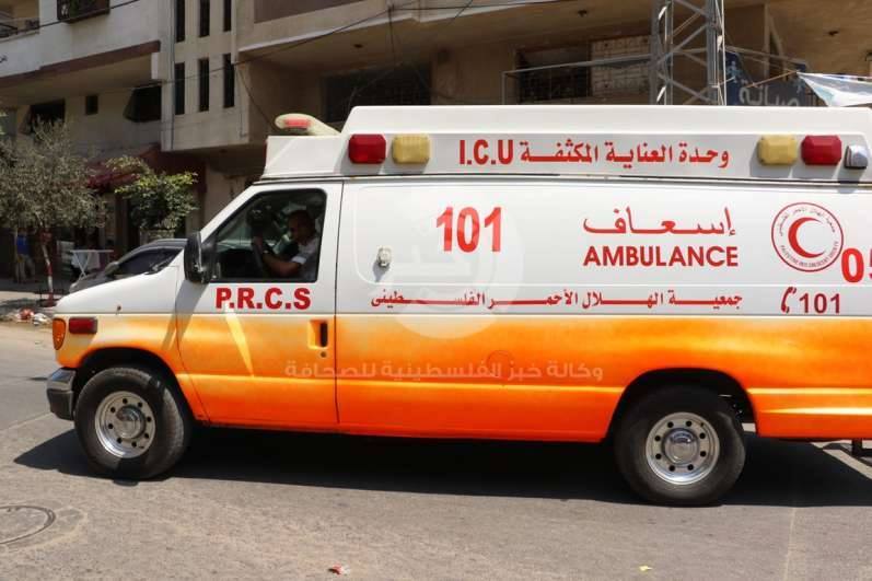  إنعاش الطالب الذي توقف قلبه في إحدى المدراس شرق خانيونس 
