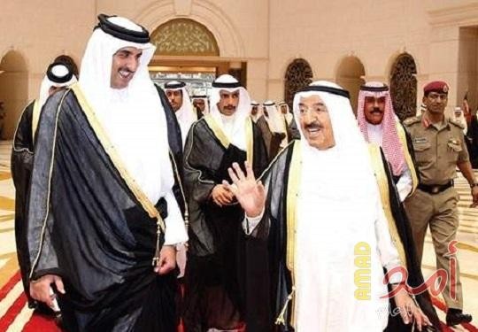 كونا: قطر تلجأ للكويت للمساعة في حل "أزمتها" مع السعودية والامارات