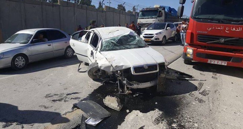 مصرع شاب متأثراً بجراح أصيب بها في حادث طرق بدير البلح