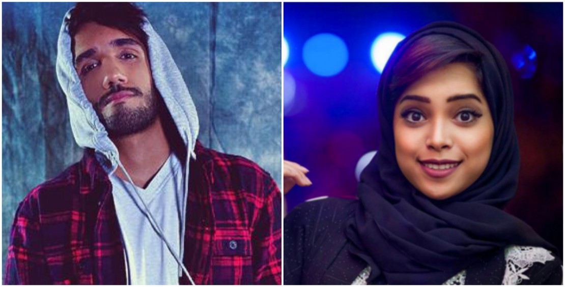 شاهدوا : استقبال غريب من مشاعل الشحي لزوجها أحمد خميس في المطار