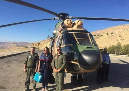 جدل واسع في الأردن بعد تنقل "أحلام" بمروحية عسكرية