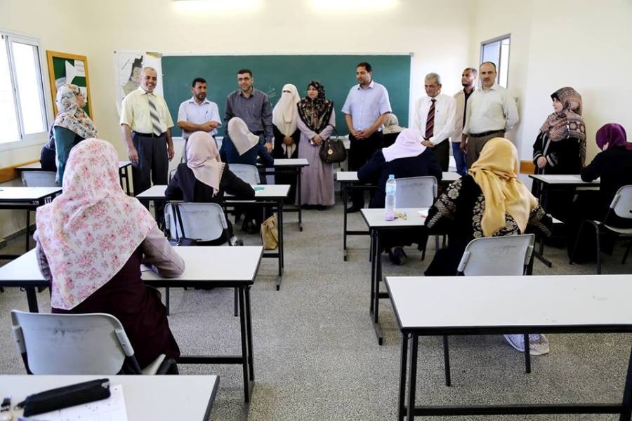 غزة: 2400 معلم تقدموا لامتحان وظيفة مدير مدرسة