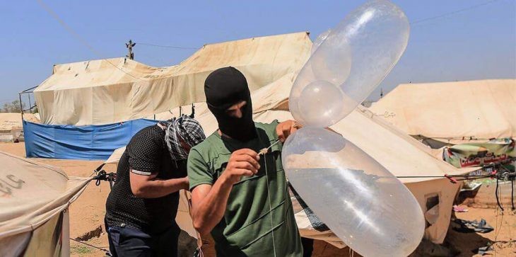عضو كنيست يدعو لتدمير موقع لحماس مقابل حرائق البالونات الحارقة
