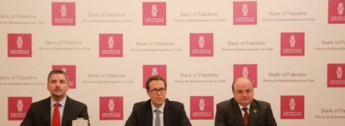 محافظ سلطة النقد يفتتح مكتبًا لبنك فلسطين في تشيلي