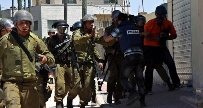 "الصحفيين العرب" تدين اعتداءات الاحتلال على الصحفيين الفلسطينيين
