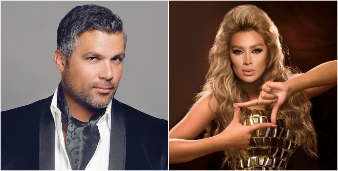 شاهدوا الفيديو : فارس كرم يطوي صفحة خلافاته مع مايا دياب بالقبلات!