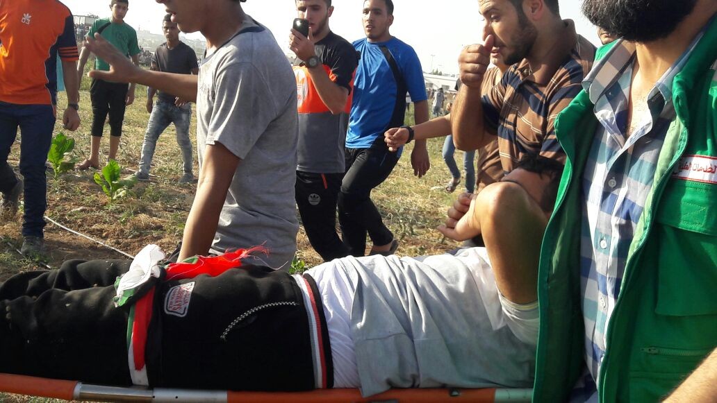 استشهاد شاب برصاص الاحتلال خلال مواجهات اندلعت شرق جباليا
