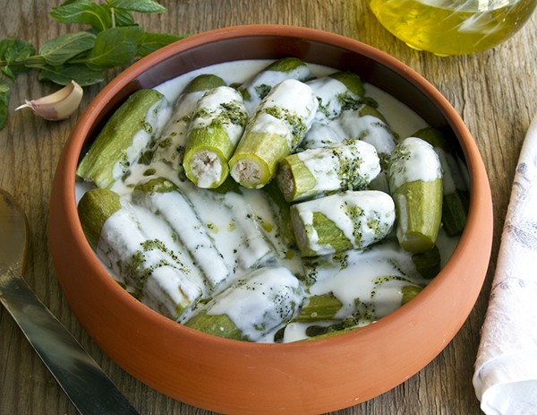 كوسا باللبن