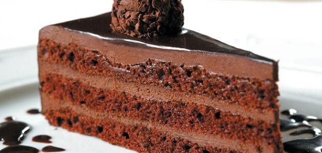 أسهل طريقة لعمل كيك موس الشوكولاتة