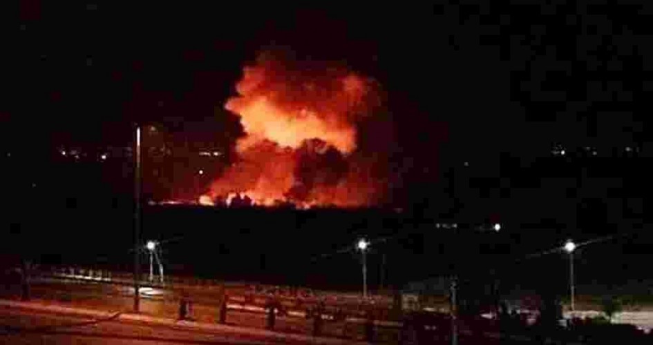 طائرات الاحتلال الإسرائيلي تقصف منشأة عسكرية قرب دمشق