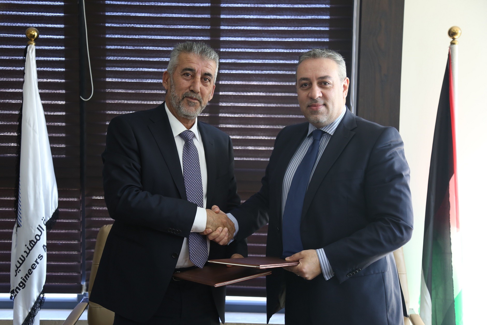 نقابة المهندسين والوكالة الفلسطينية للتعاون الدولي توقعان مذكرة تفاهم استراتيجية
