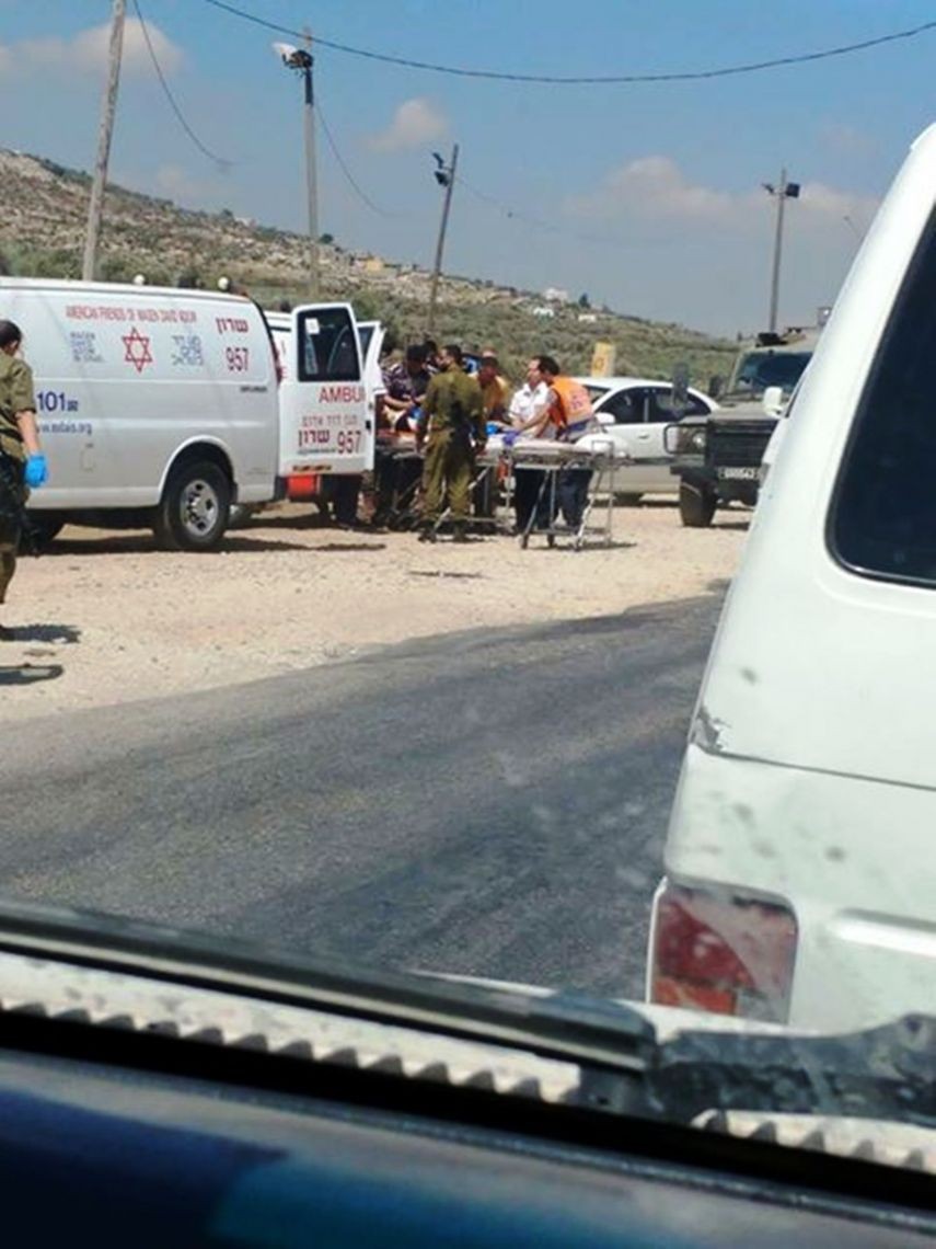 إصابة مواطنين من الداخل المحتل إثر انقلاب مركبة بجنين