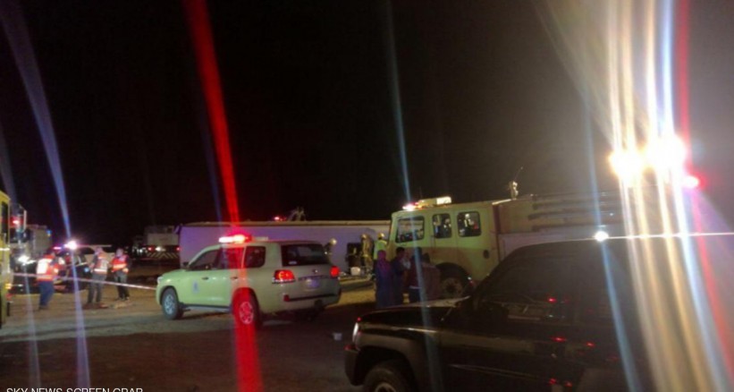 وفاة 6 أشخاص وإصابة العشرات إثر تدهور حافلة معتمرين في الأردن