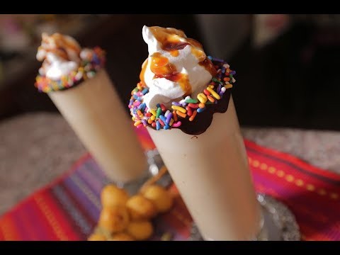 بالفيديو : ميلك شيك تمر بالهيل 