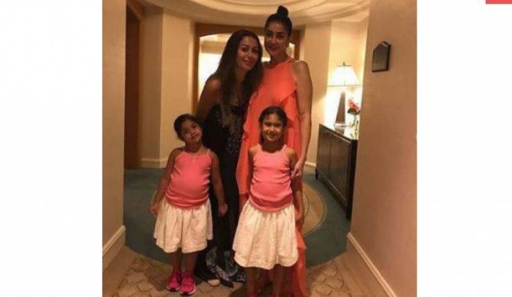  حفيدتا غادة عبد الرازق تشعلان مواقع التواصل بما فعلتاه في اليونان