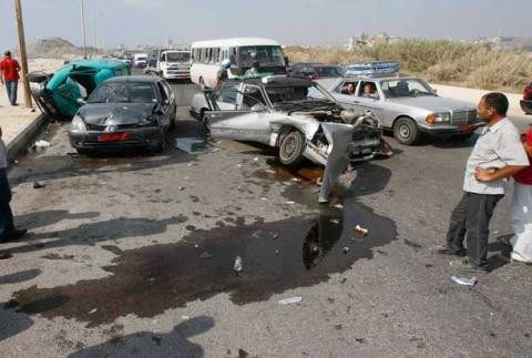 تقرير: مصرع 3 وإصابة 235 في حوادث سير الأسبوع الماضي بالضفة