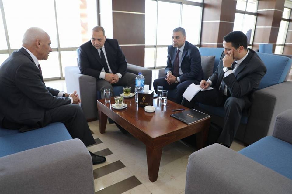 بالصور: الوفد الأمني المصري يلتقي وكيل داخلية الوفاق لبحث ملف المصالحة