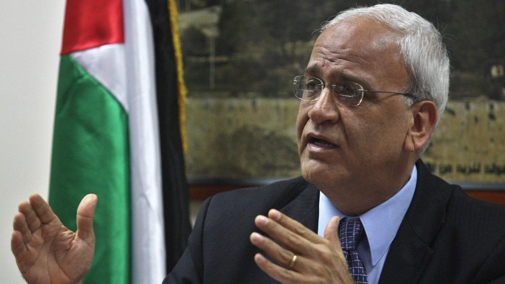 عريقات يطالب "بريطانيا" بالاعتراف فوراً بدولة فلسطين