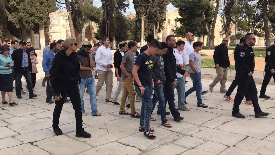 الاحتلال يطرد المصلين من الأقصى ويحرس المستوطنين