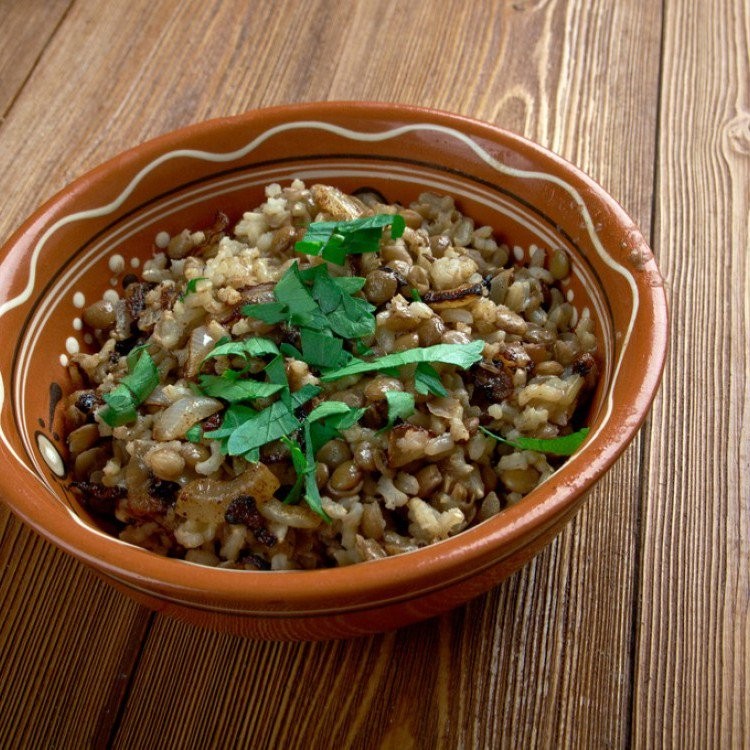 مجدرة البرغل