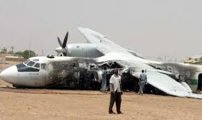 تحطم طائرة عسكرية سودانية ومقتل طاقمها