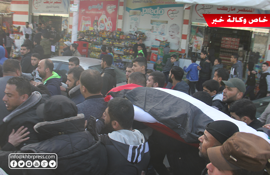 جماهير غزّة تُشيّع جثمان أول شهيدة في العام 2019