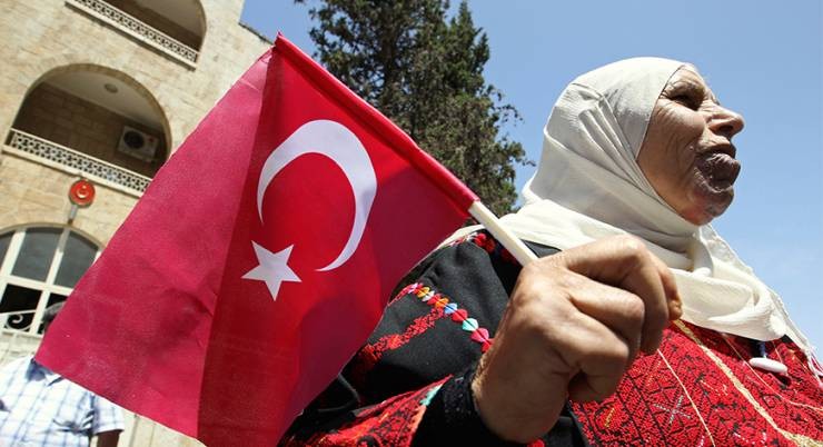 اختتام ممثلو 22 منظمة تركية زيارتهم للقدس