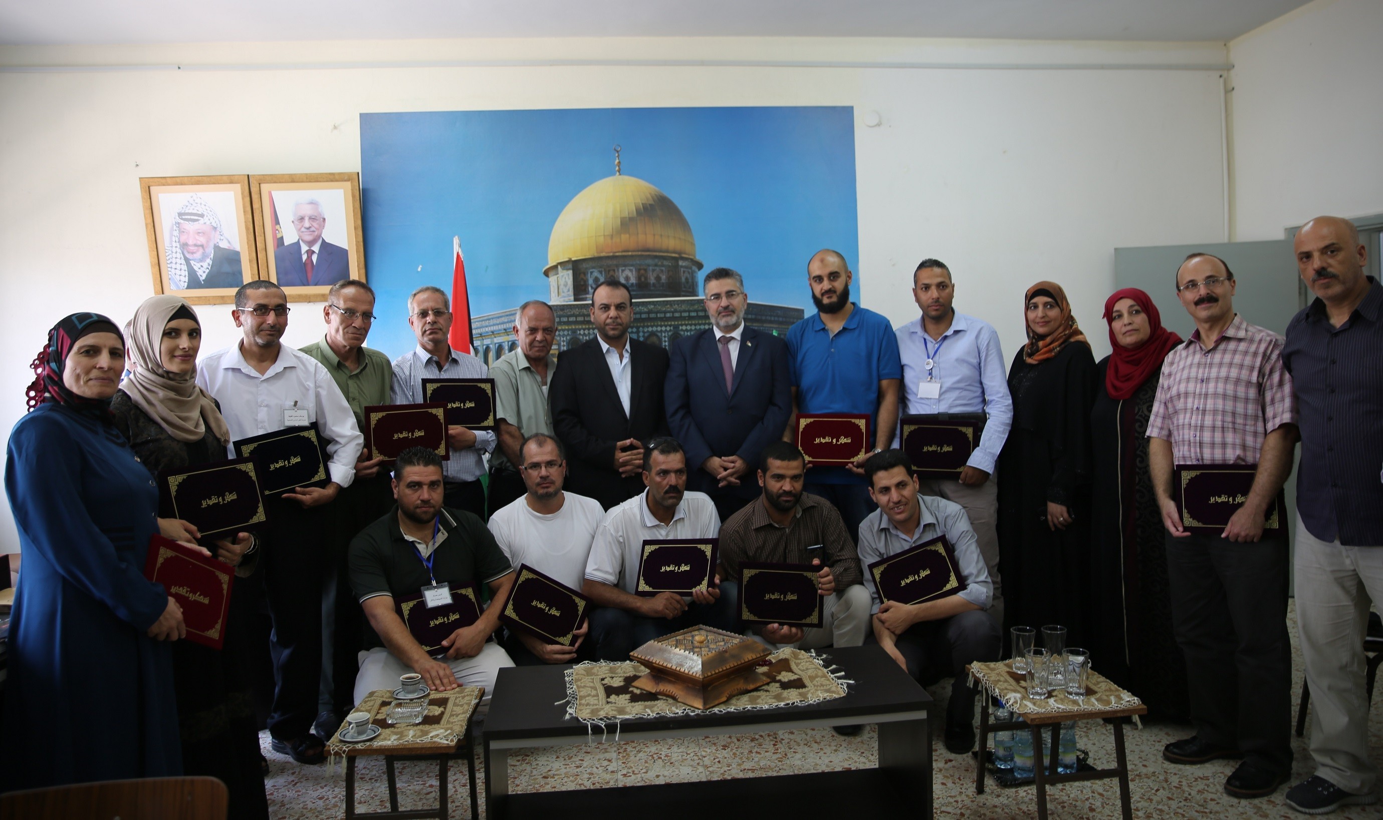 اختتام دورة حفظ وترميم المخطوطات بالقدس